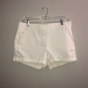 White Chino Shorts JCrew